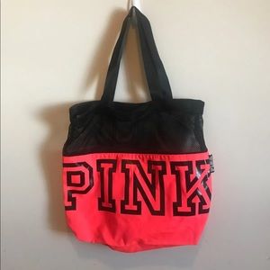 pink victoria secret Tote